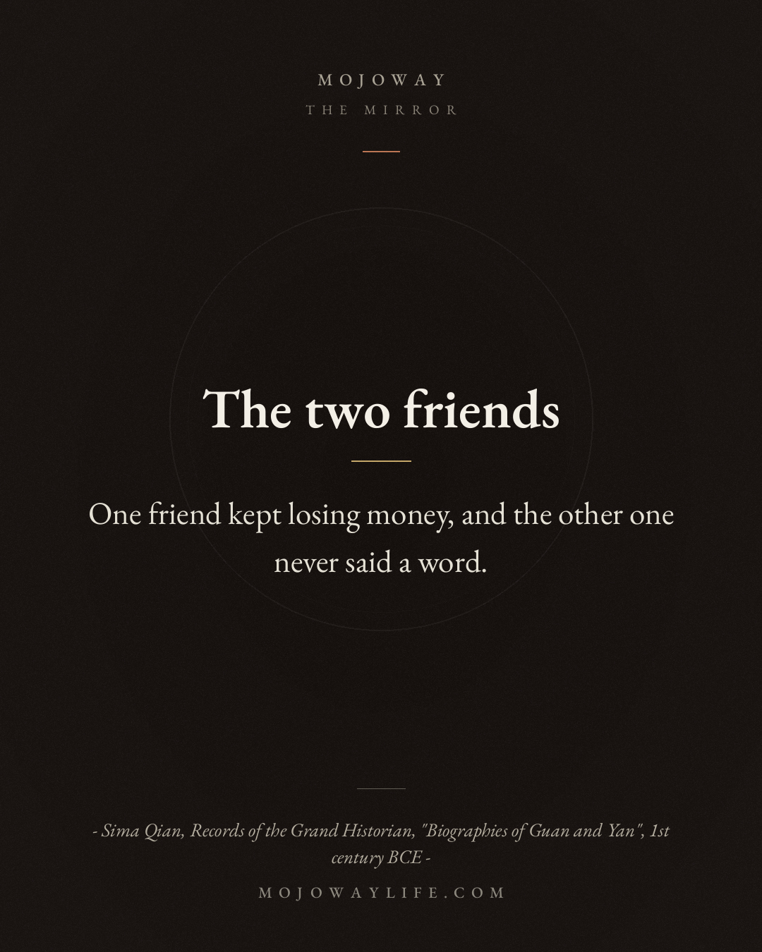 The two friends