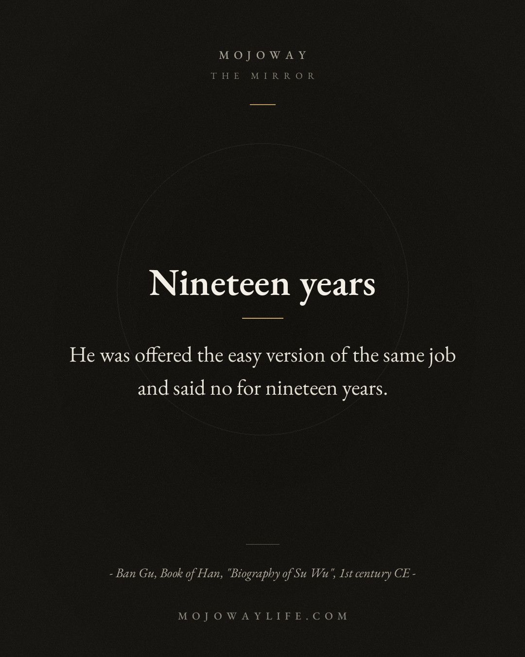 Nineteen years